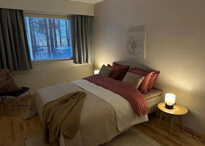 Kauniisti Sisustettu Ja Viihtyisae Kolmio Sekae Ilmainen Parkkipaikka Uleåborg